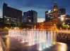 Located at the Northern End of Victoria Square, next to the GPO Clock Tower in King William Street, during Adelaide's summer months you'll see many kids running in and out of the water jets during the day.